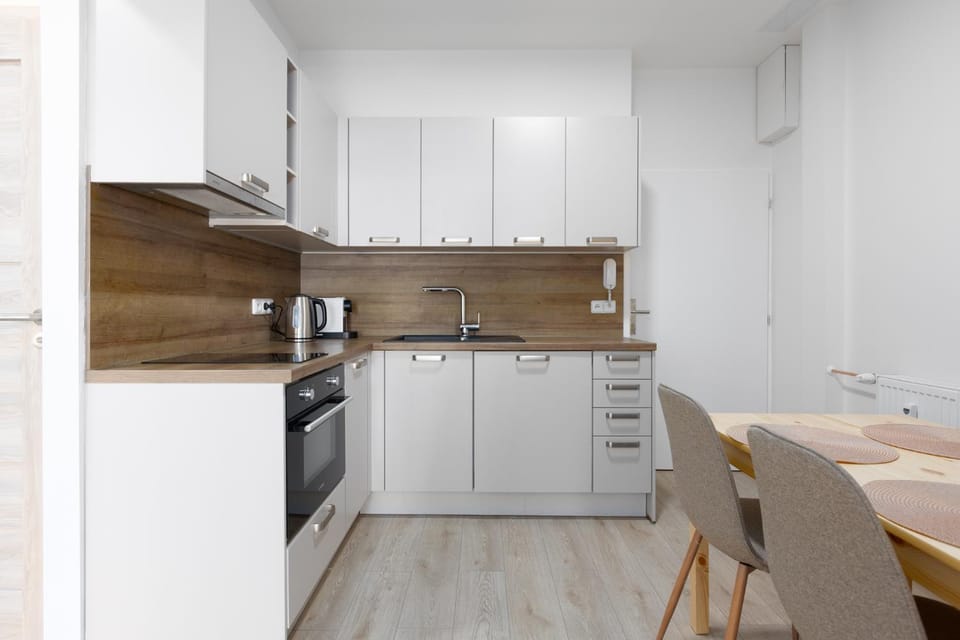 Apartment with 2 bedrooms with kitchen near metro Apartment in Prague