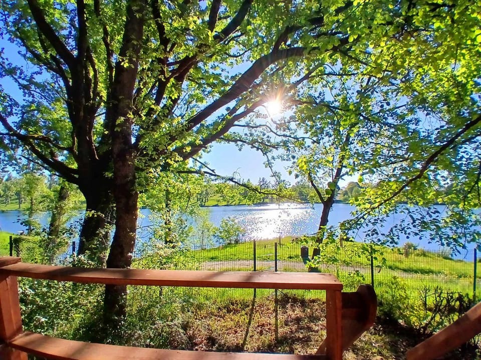 Garden view, Lake view