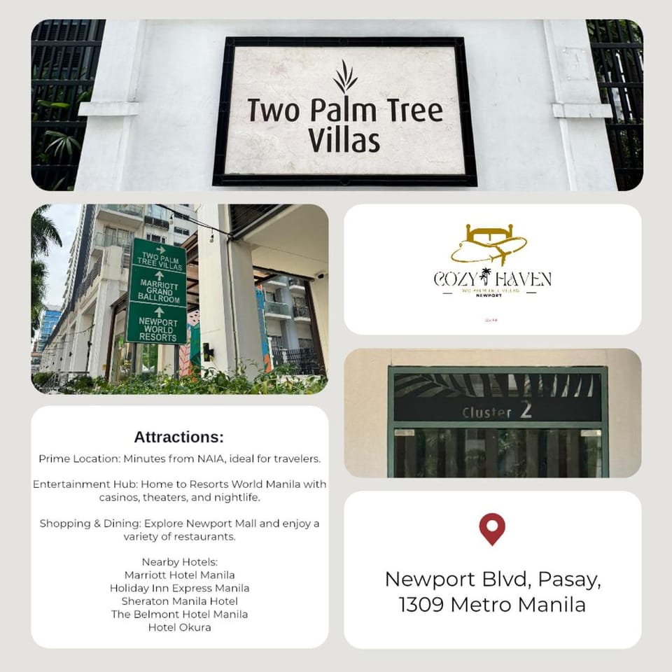 Cozy Haven - Newport - Walking distance to NAIA T3 Apartment hotel in Pasay