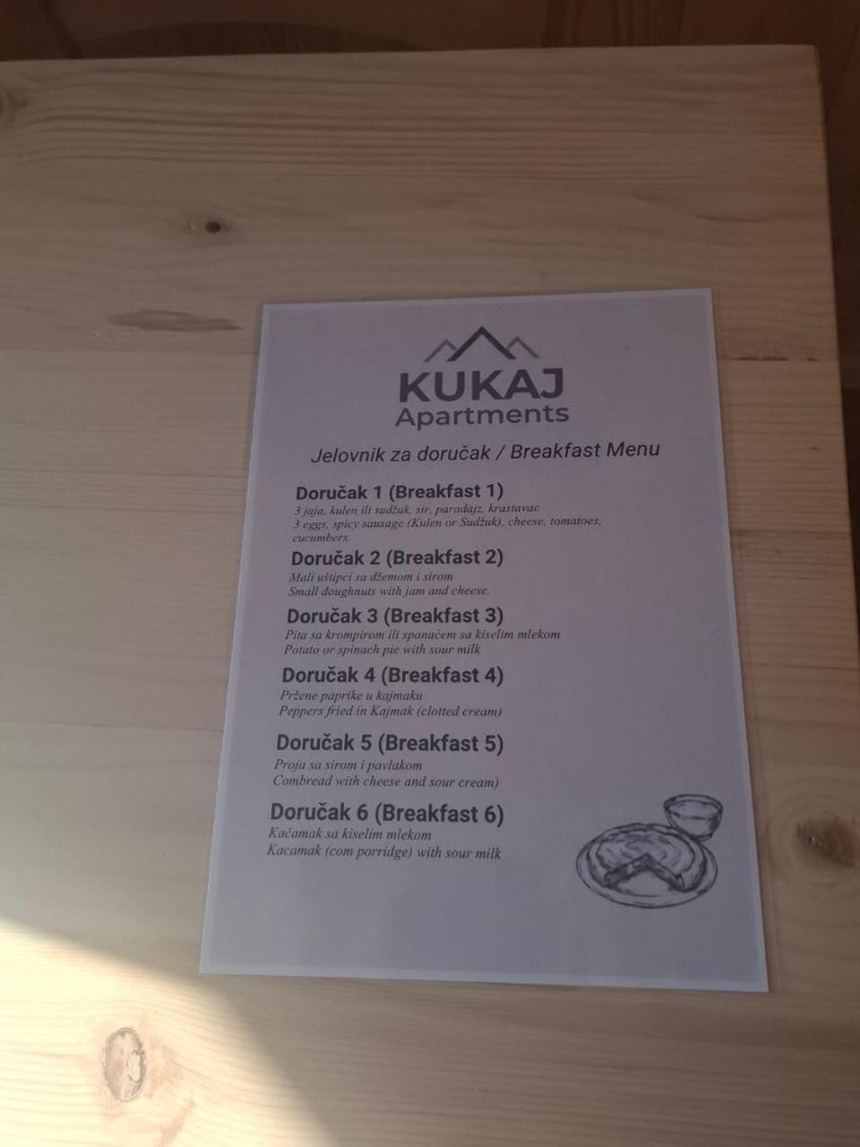 Kukaj Apartments Chalet in Montenegro