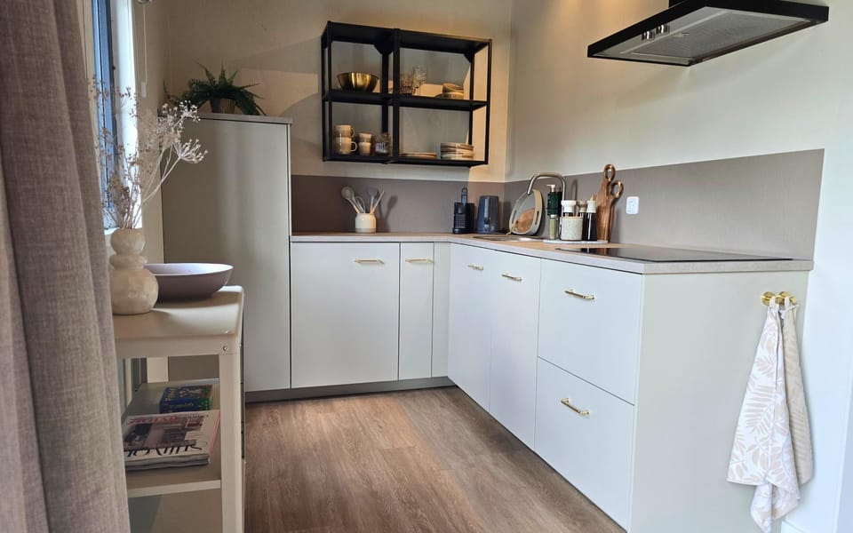 Luxe Tinyhouse Saffraan met privé hottub House in Limburg (province)