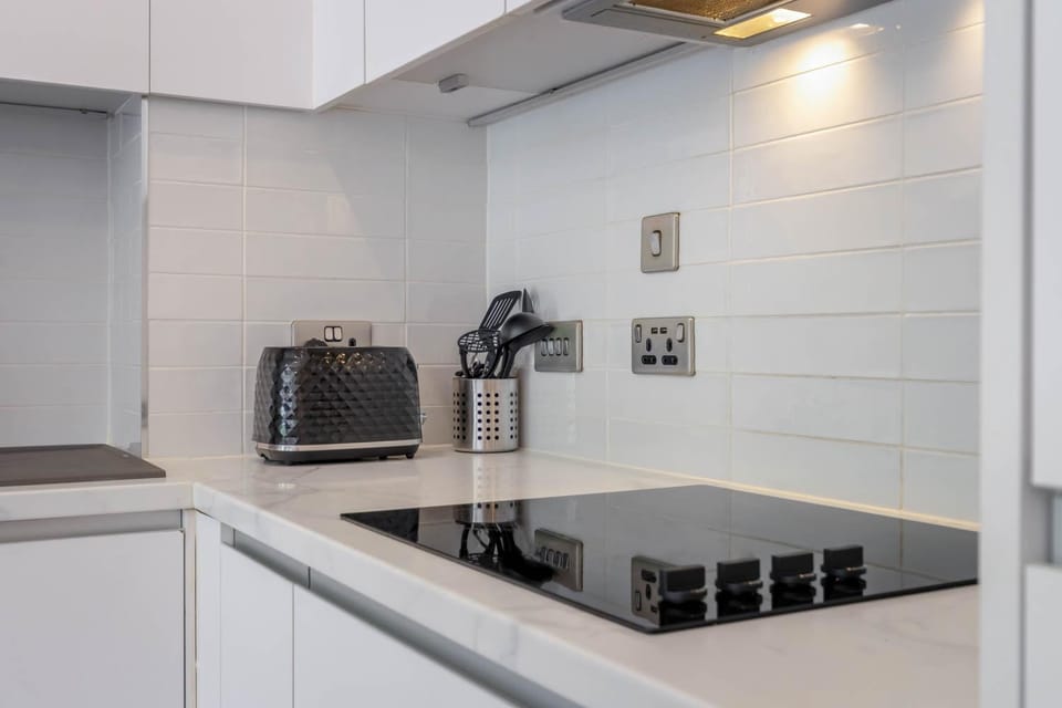 stove, toaster, kitchen