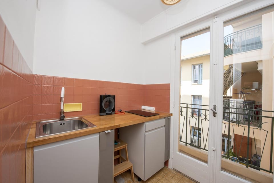 Menton, Studio pour 3 personnes, proche gare Apartment in Menton