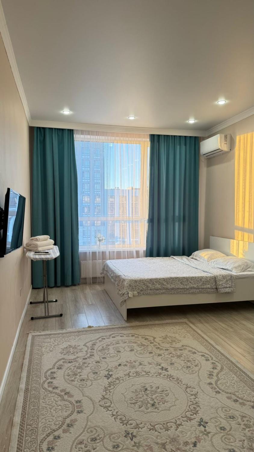 Bed, Bedroom, air conditioner