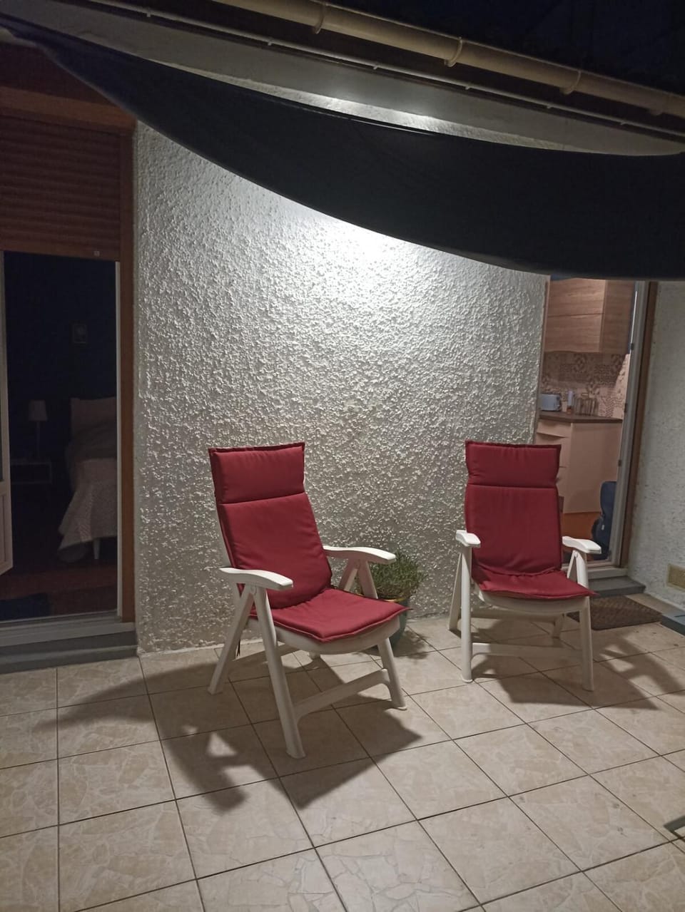 Patio, sunbed