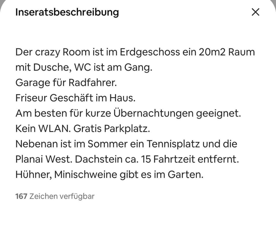 CrazyRoom Campground/ 
RV Resort in Schladming