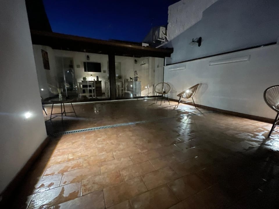 Property building, Patio