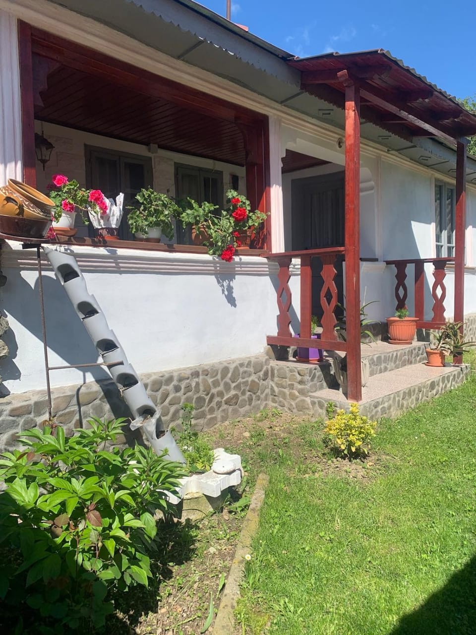 Property building, Garden view
