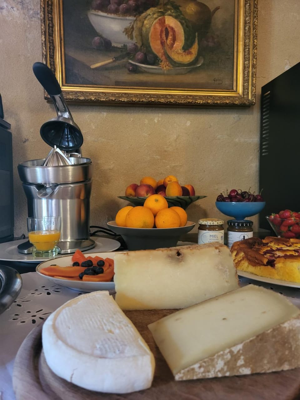 Buffet breakfast