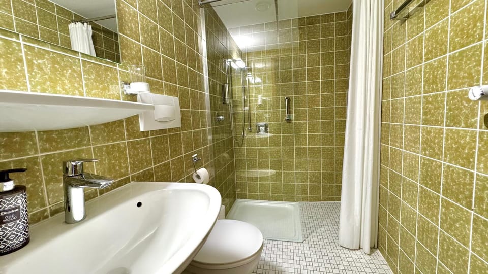 Shower, Toilet, Bathroom, towels
