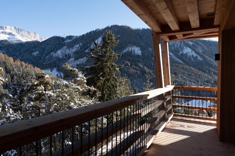 Winter, View (from property/room), Balcony/Terrace, Mountain view