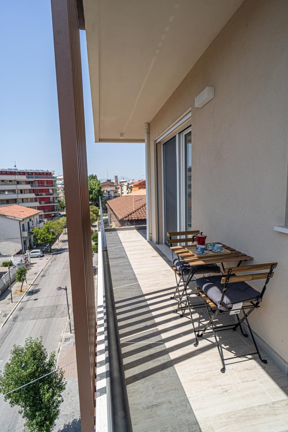Property building, Patio, Day, View (from property/room), Balcony/Terrace