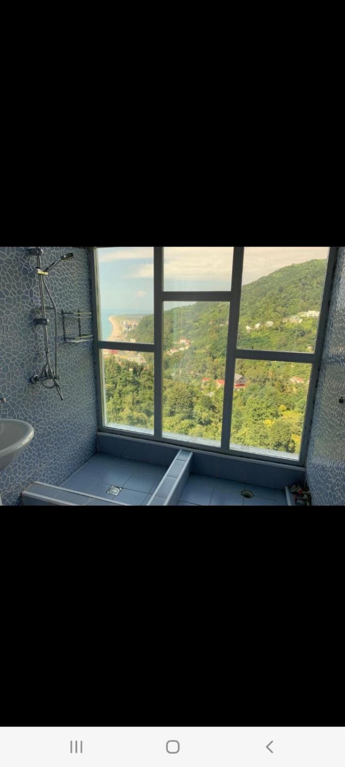 Natural landscape, Bathroom, Mountain view