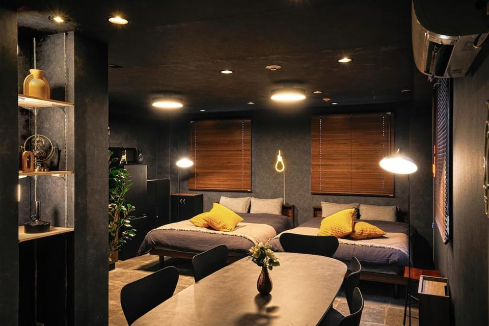 Bed, Living room, Bedroom