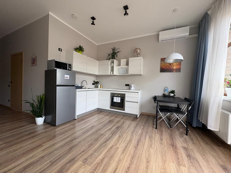 Kitchen or kitchenette, Dining area, oven