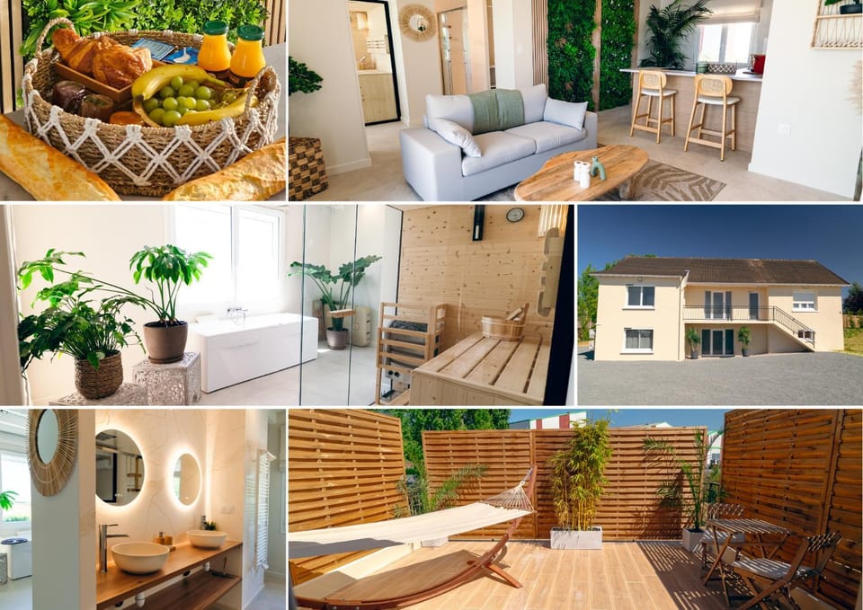 Patio, Facade/entrance, Sauna, Bathroom, Living room, Spa and wellness centre/facilities, Seating area, Dining area, Breakfast, Bath