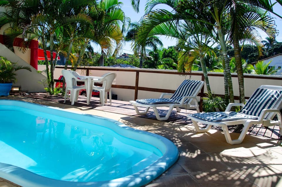 Garden view, Swimming pool, sunbed