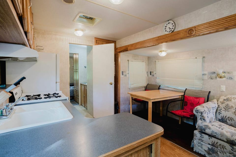 2-bedroom Camper Trailer Cottage #1 Campground/ 
RV Resort in Georgian Bay