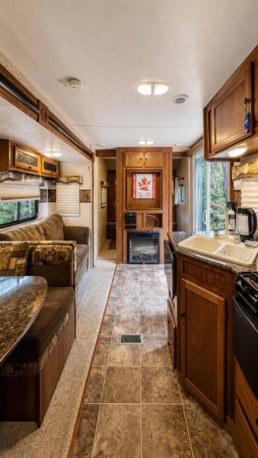 2-bedroom Camper Trailer Cottage #2 Campground/ 
RV Resort in Georgian Bay