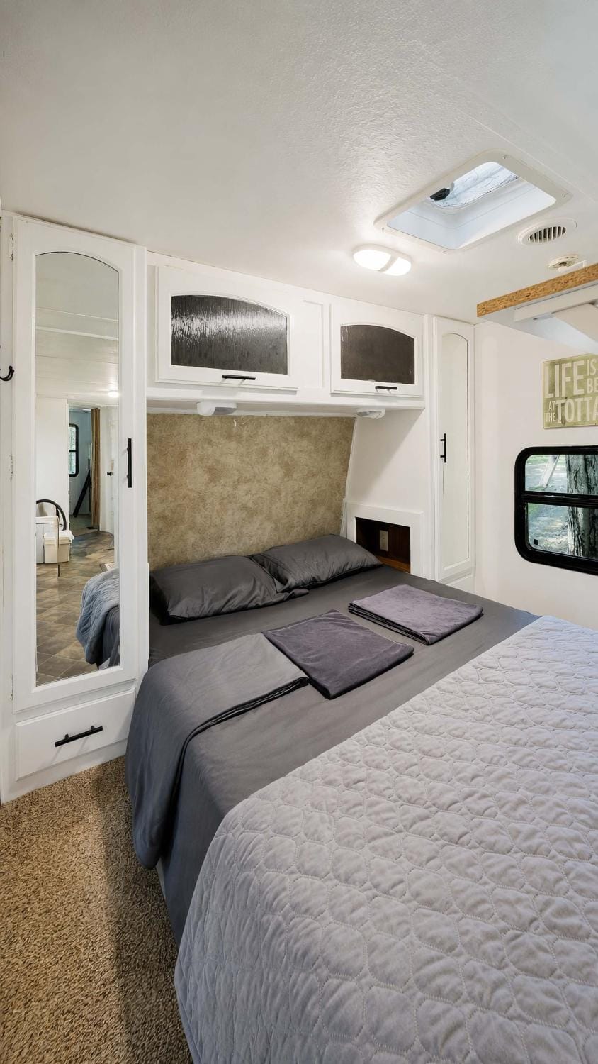 2-bedroom Camper Trailer Cottage #3 Campground/ 
RV Resort in Georgian Bay