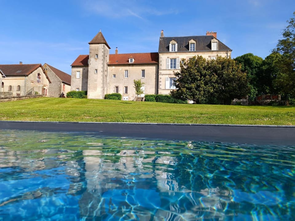 Property building, Natural landscape, Garden view, Swimming pool
