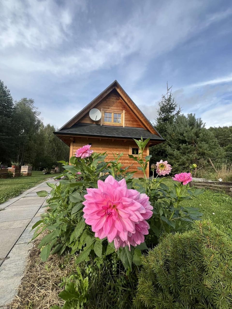 Chatka z jacuzzi przy lesie Roztocze Szewnia Dolna 74 22-442 Villa in Poland
