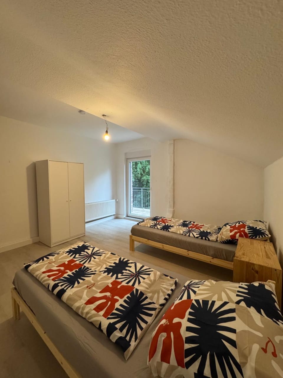 Bed, Photo of the whole room, Bedroom, wardrobe