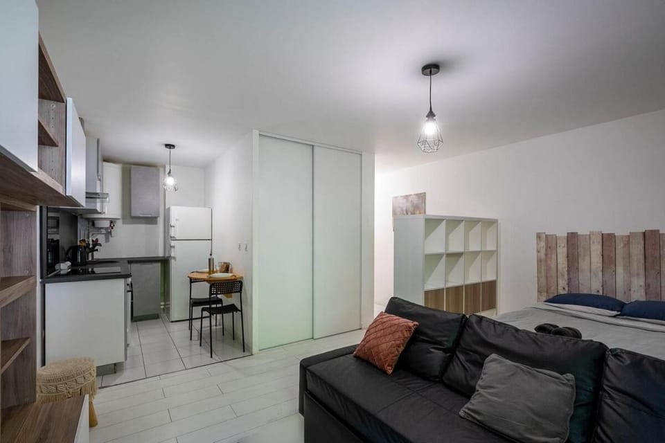 Parisian Chic & Spacious Studio with Parking Apartment in Île-de-France