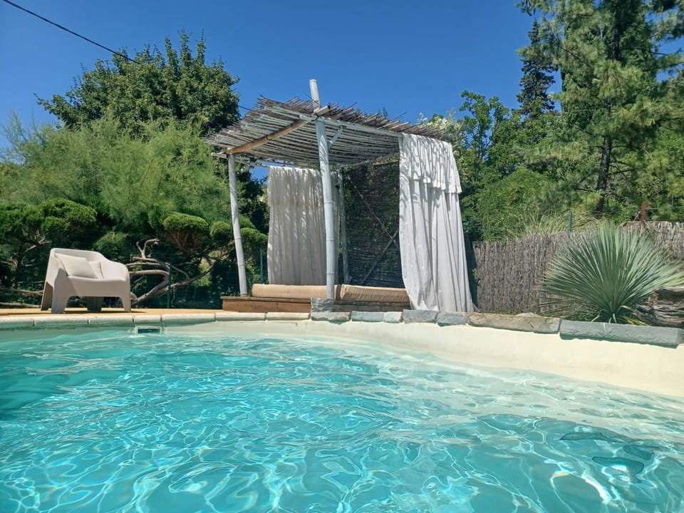 ANDUZE quiet calme rustig Villa in Anduze