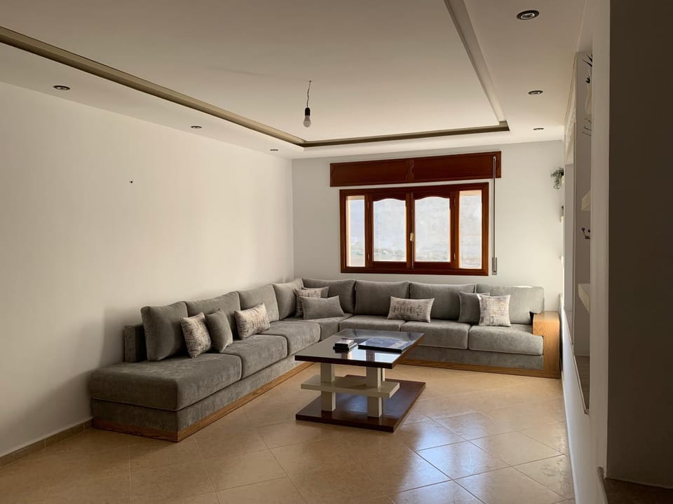 Living room, City view