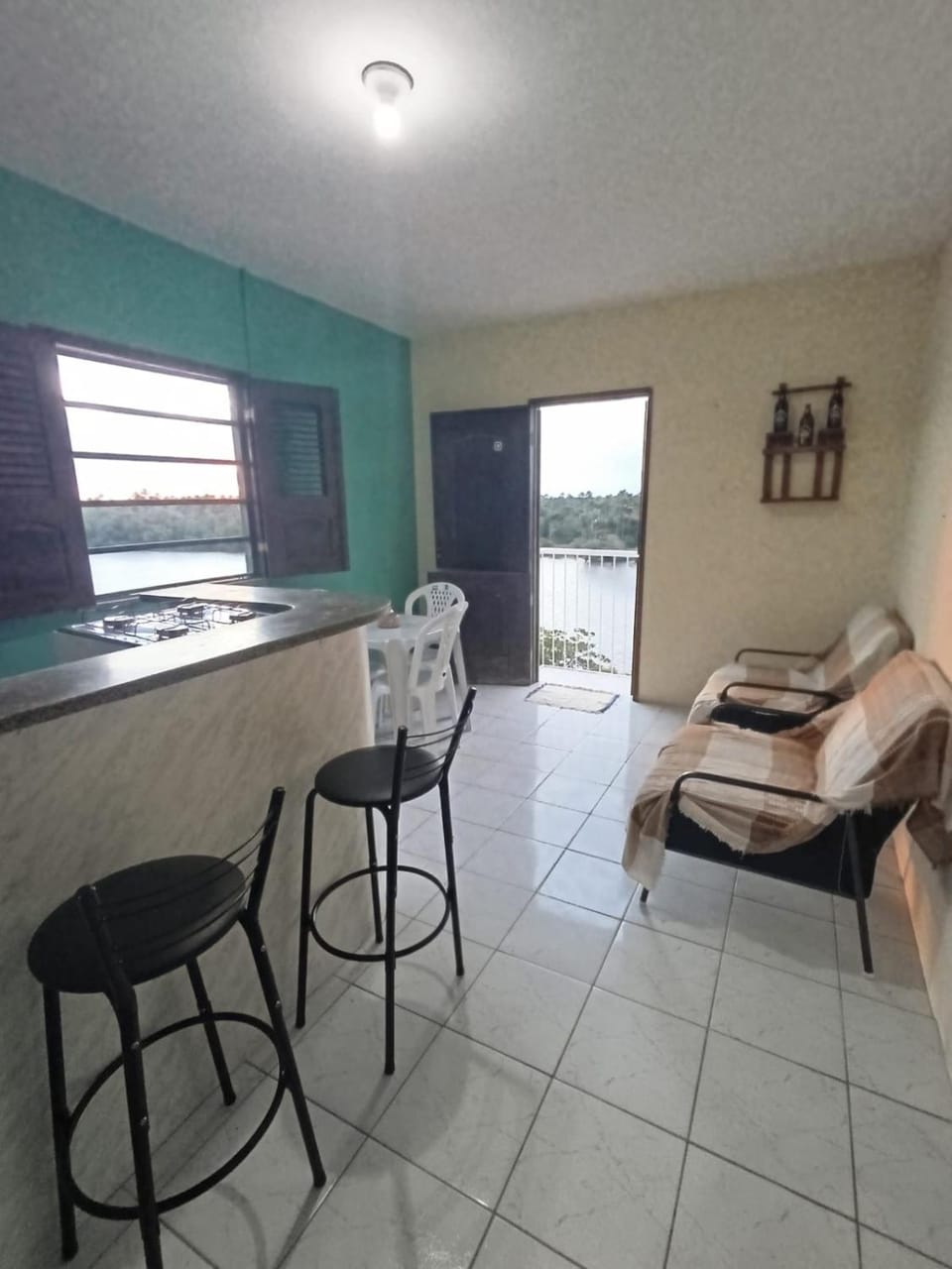 Kitchen or kitchenette, Seating area, Dining area