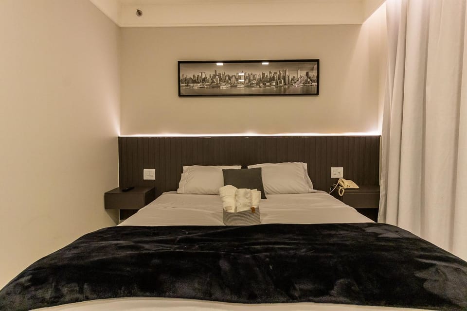 Flat em Hotel 4 estrelas a 10 min do Aeroporto GRU Apartment in Guarulhos
