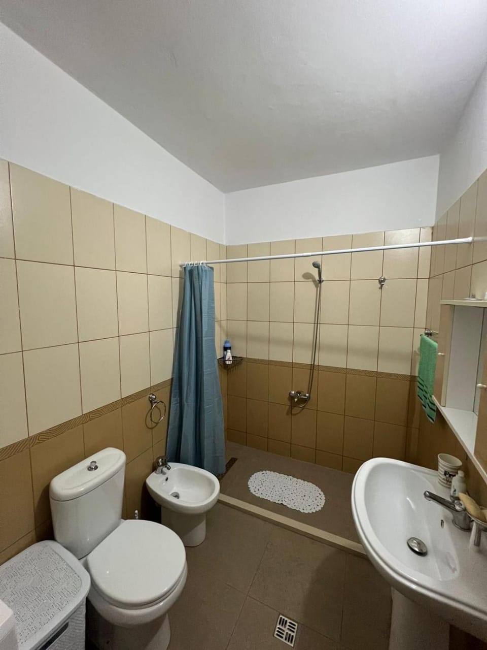 Shower, Toilet, Bathroom, bidet, towels