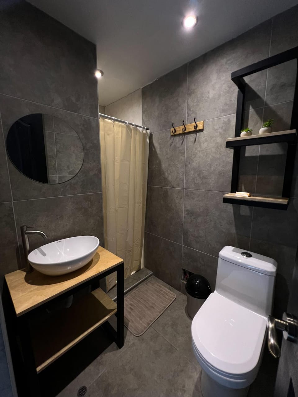 Shower, Toilet, Bathroom, towels