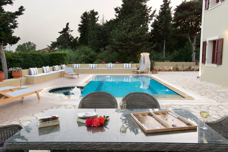 Property building, Pool view