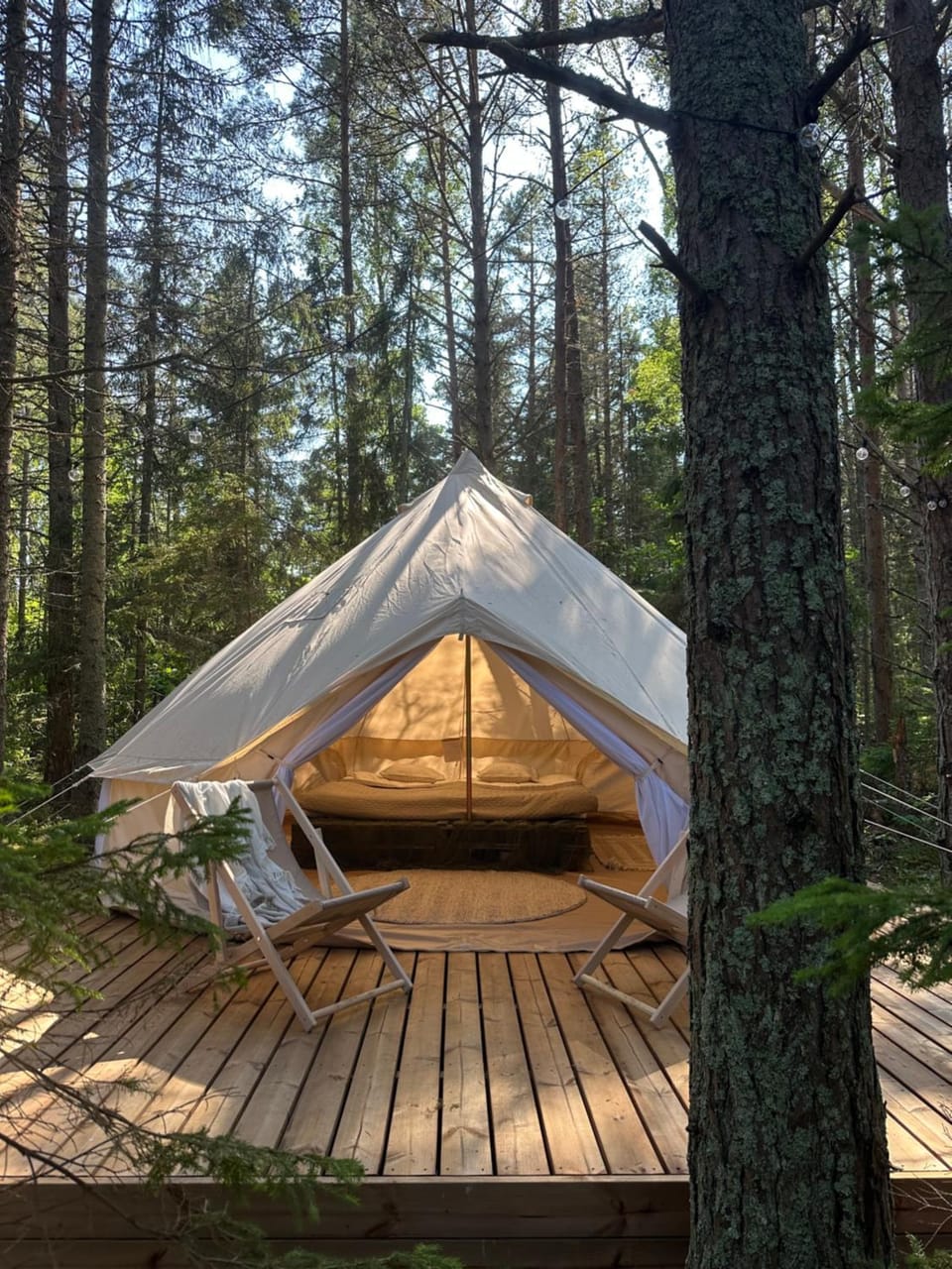 Merevaatega Glämping Sarvel Luxury tent in Estonia