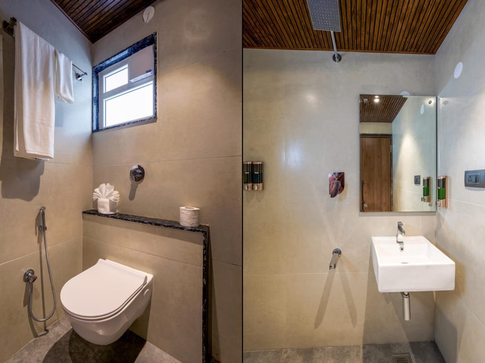 Shower, Toilet, Bathroom, towels