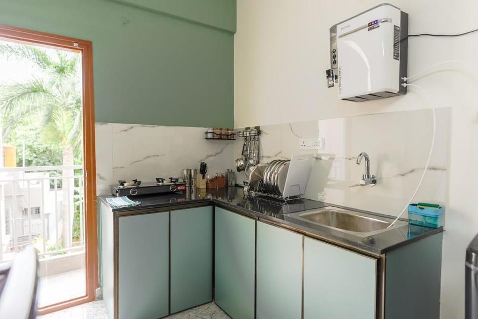 1Bhk near Manyata tech park - Airport road 307 Apartment in Bengaluru