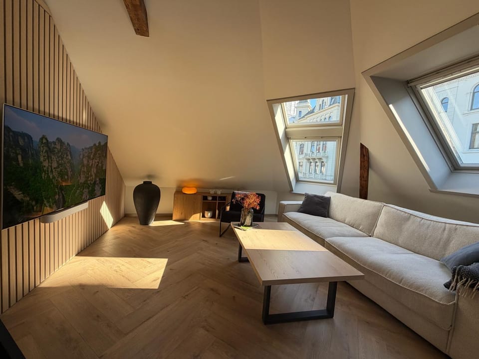 Penthouse apartment in the heart of Bergen with beautiful private rooftop Apartment in Bergen