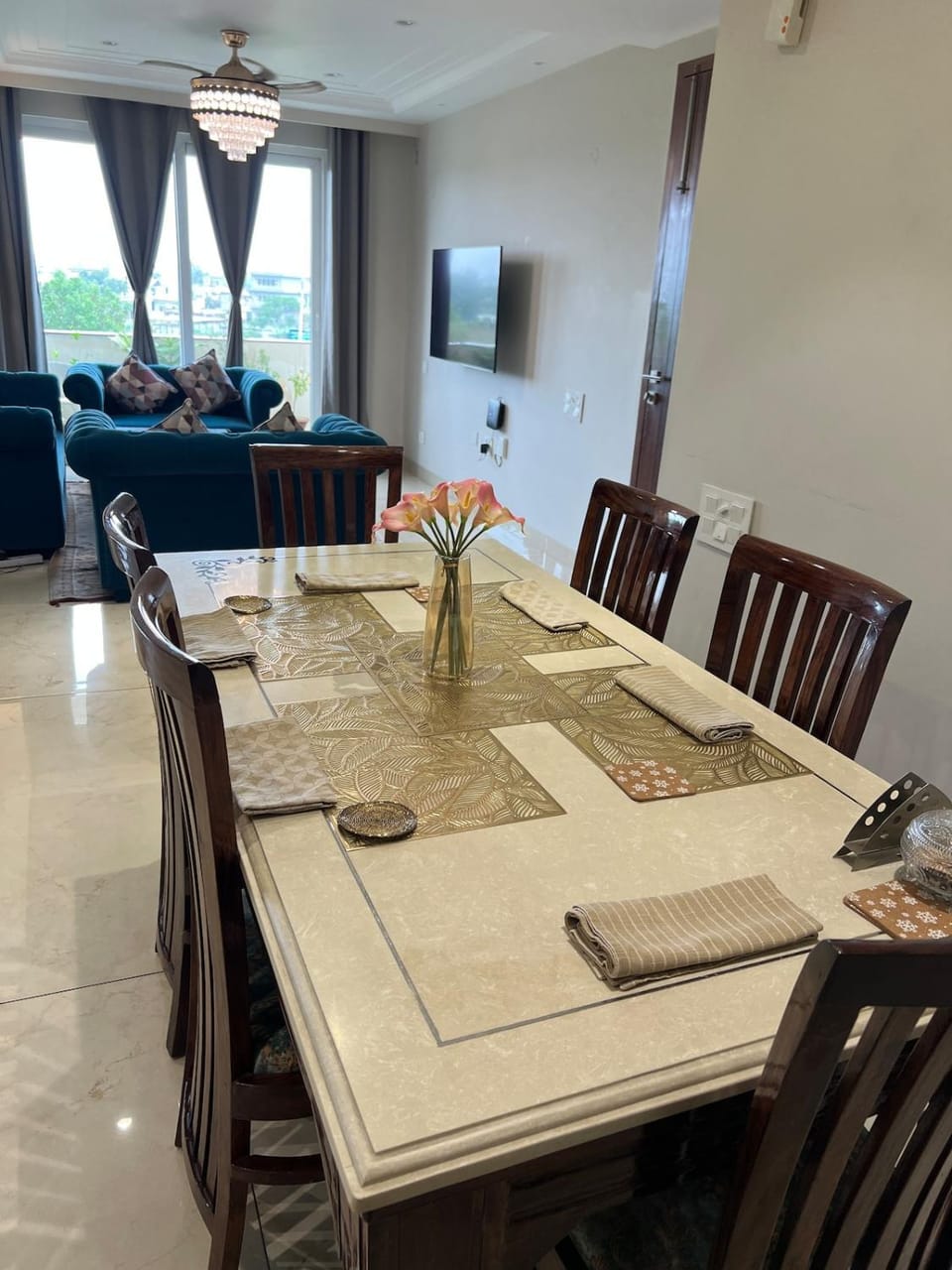 Modern Mohali Retreat 2BHK Apartment in Punjab, India