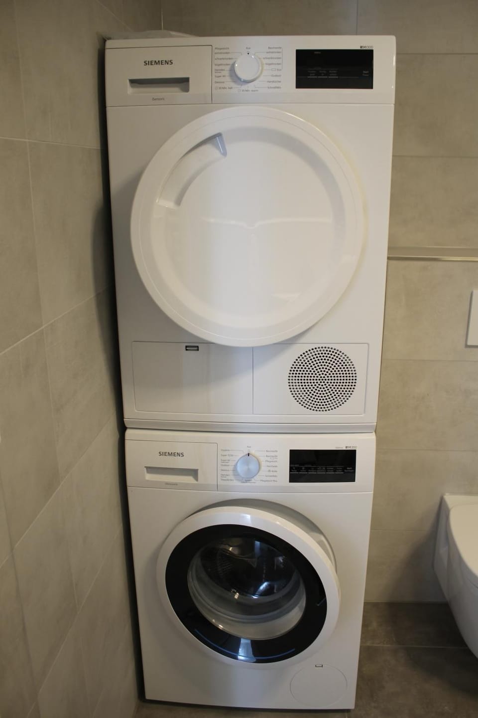 washing machine, dryer