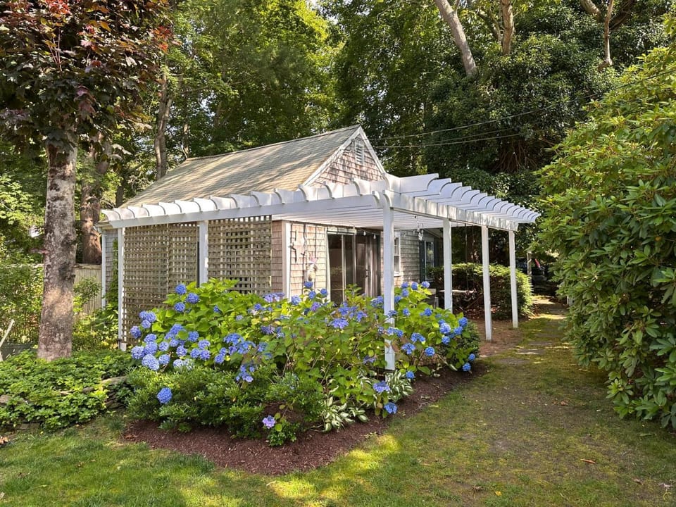 Property building, Garden, Garden view