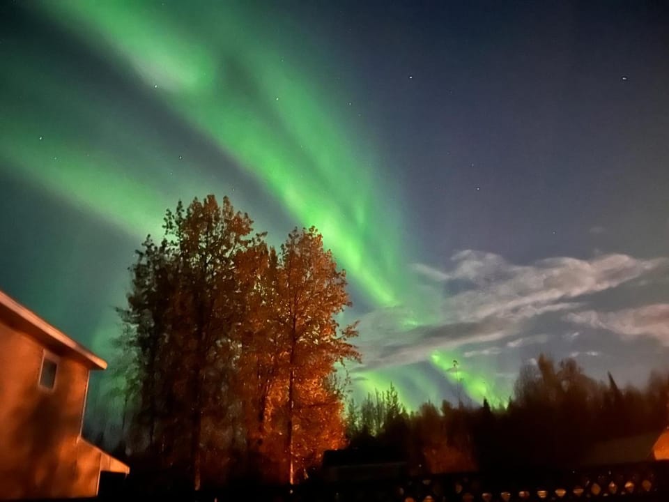 Property building, Night, Natural landscape