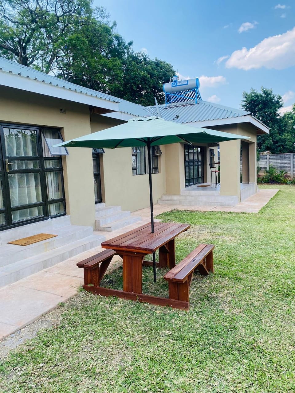Property building, Garden
