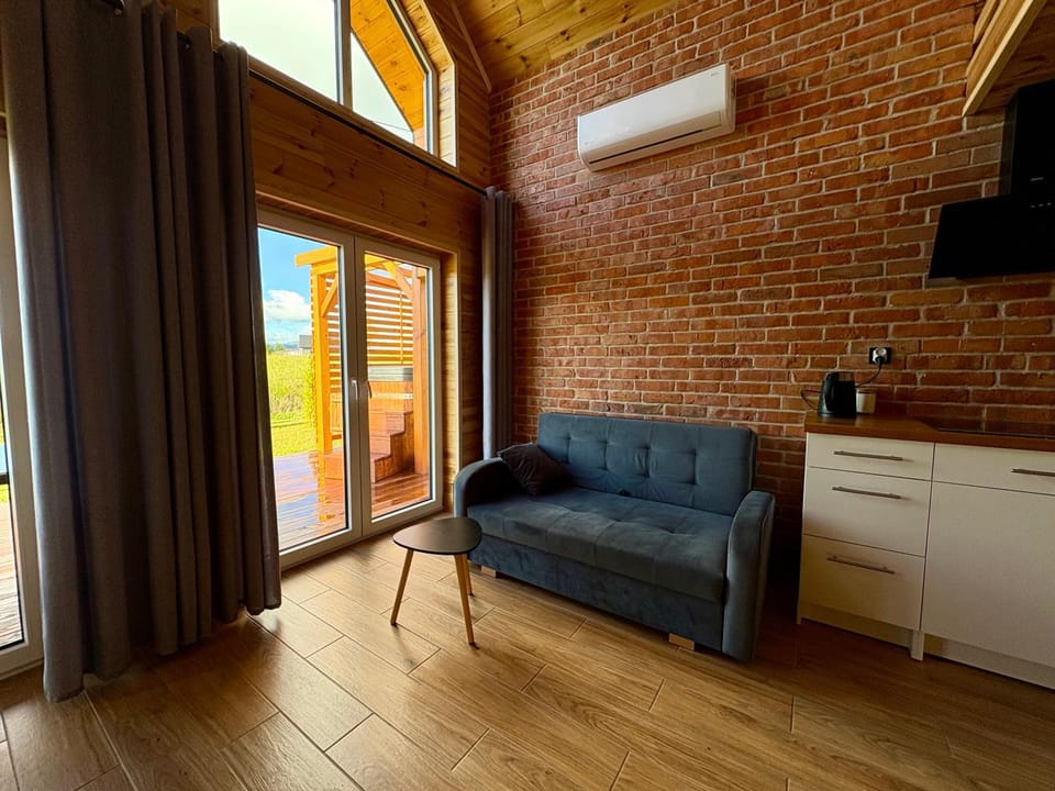 Living room, air conditioner