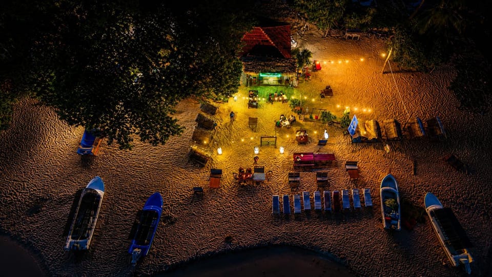Night, People, Bird's eye view, group of guests