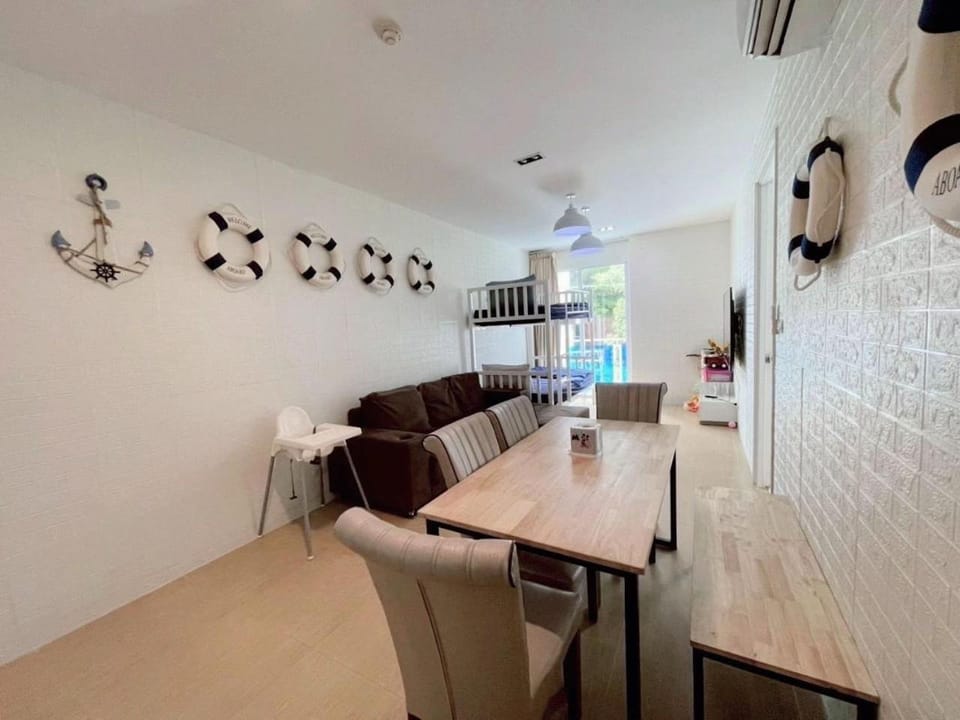 My Resort huahin ห้อง C202 สำหรับ 6 ท่านนอนสบายดี Apartment in Nong Kae