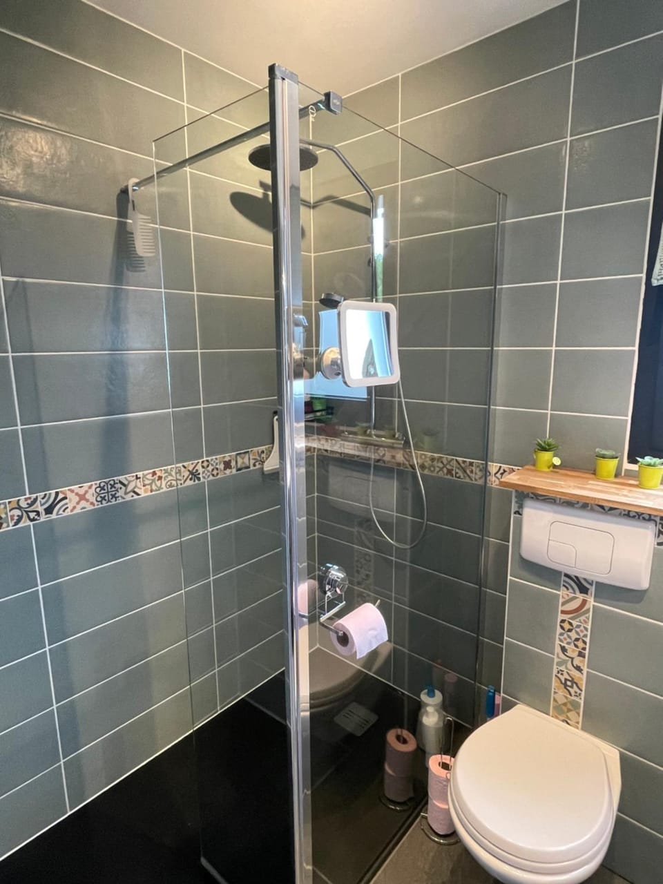 Shower, Toilet, Bathroom, towels