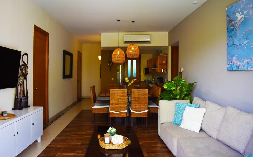 Departamento Mayan Lakes T9 - Albercas, club de playa, tenis, pádel y más Apartment in Acapulco