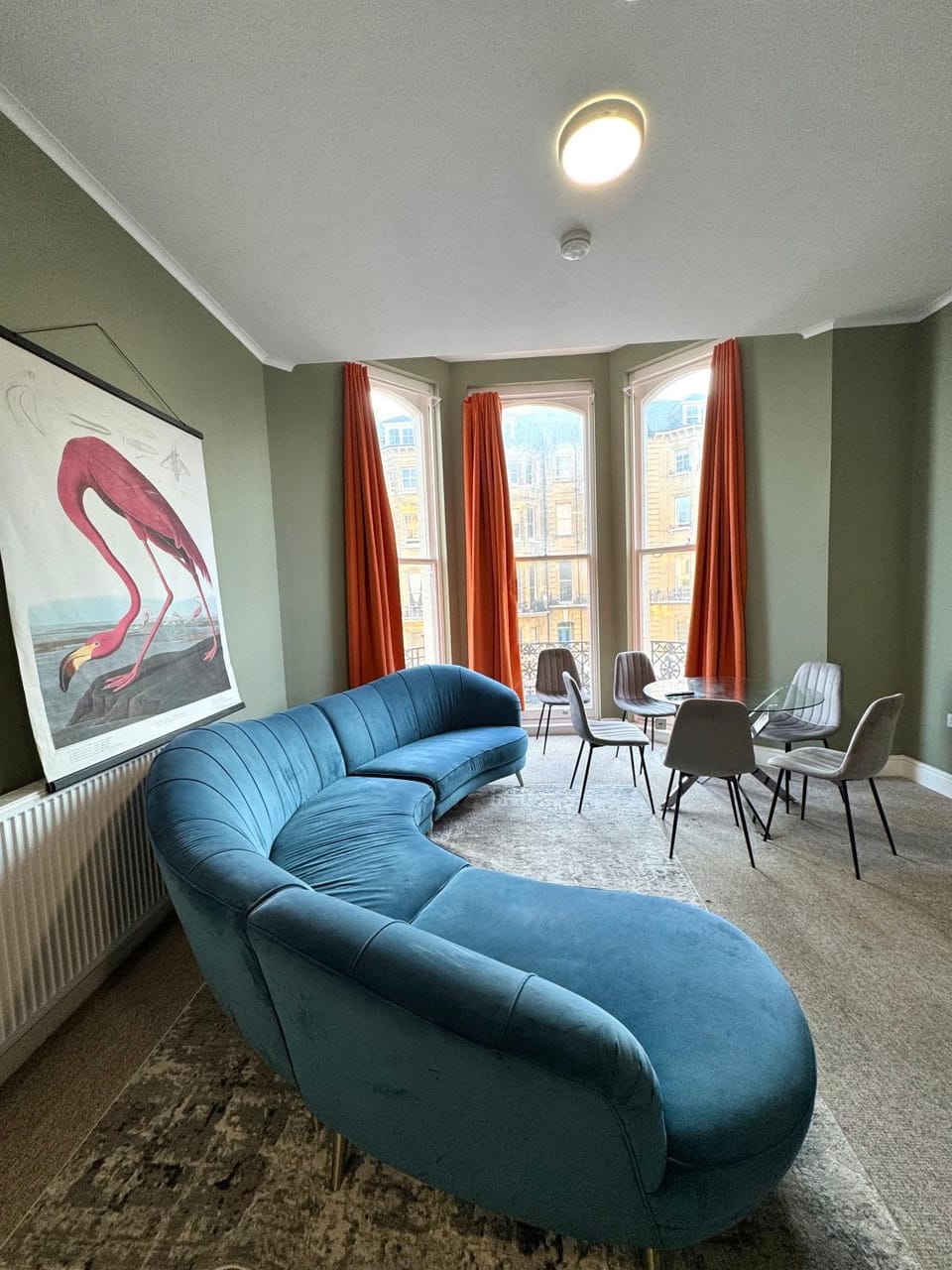 Living room, Dining area